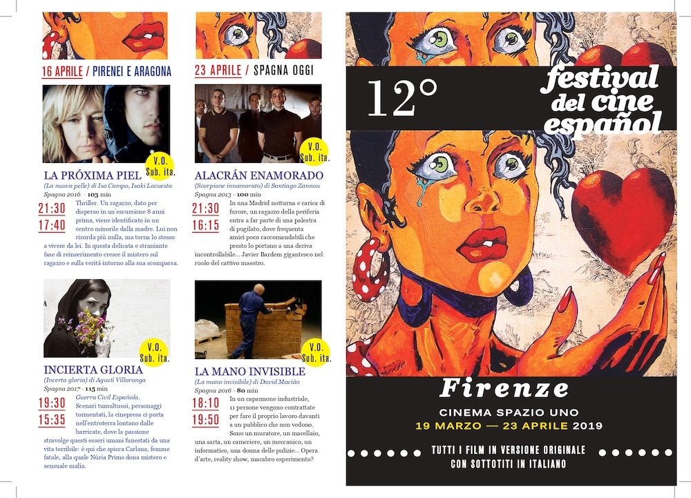 Il Programma di CinemaSpagna a Firenze / 2019
