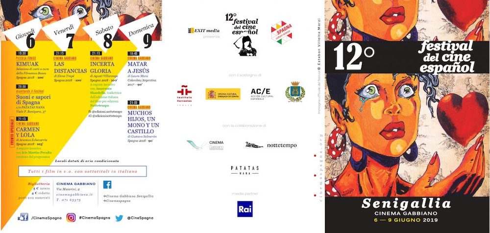 Il Programma di CinemaSpagna a Senigallia / 2019